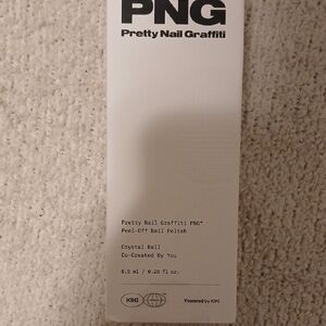 PNG Crystal Ball Peel-Off Nail Polish Shade- Crystal Ball